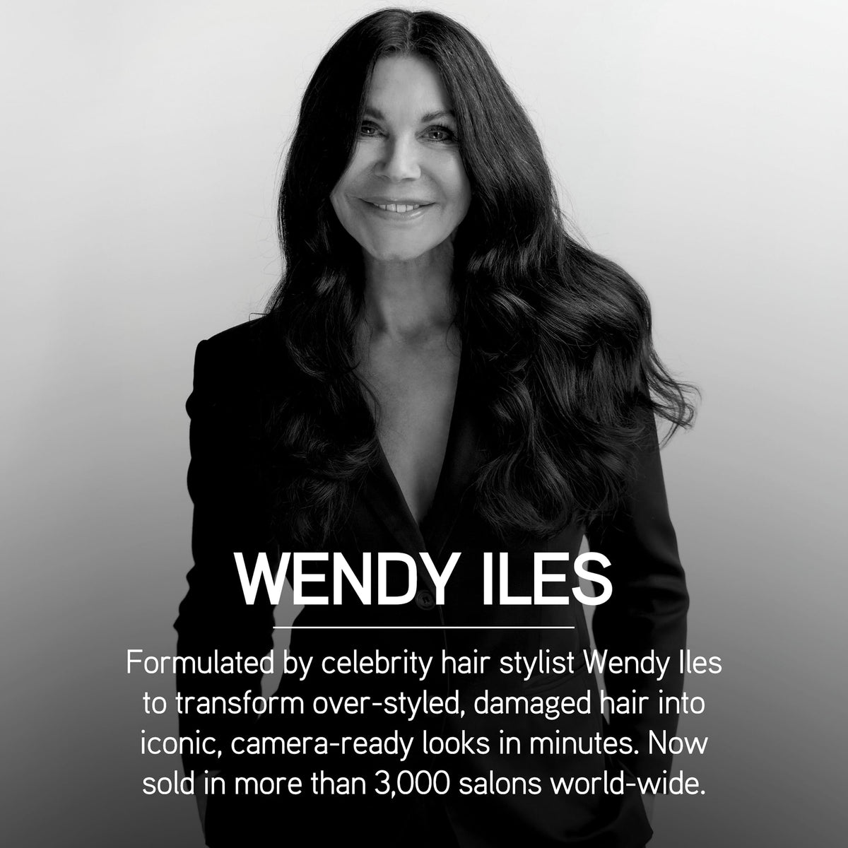 ILES FORMULA lifestyle shot of shiny hair outdoors showing long-lasting smoothness