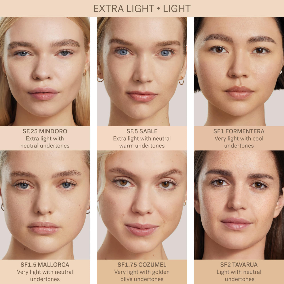 ILIA applied on model cheek demonstrating natural, skin-like coverage