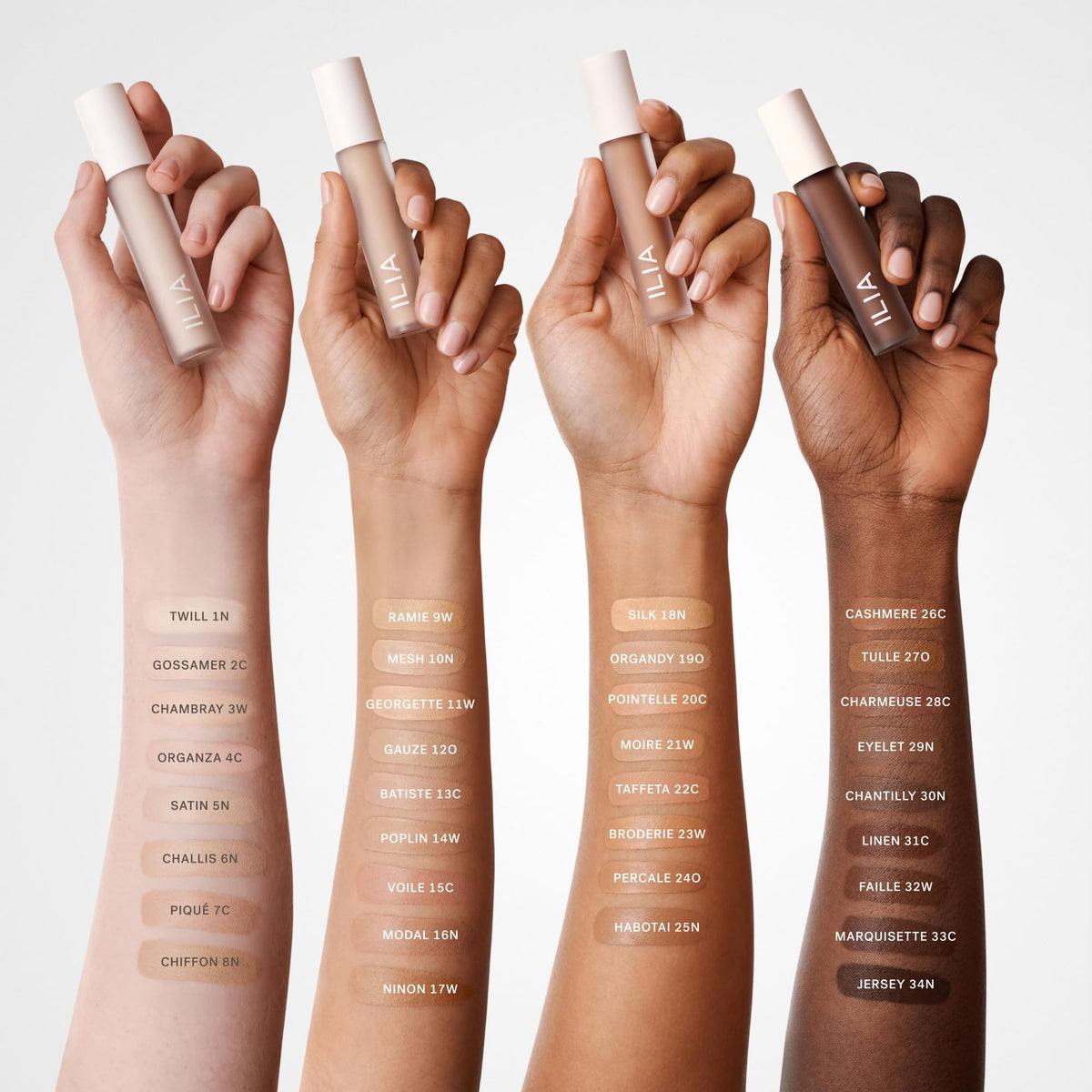 ILIA applicator detail of serum-tip delivering precise dots for targeted coverage and minimal product waste