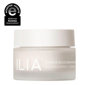 ILIA cream being applied on hand for instant comfort