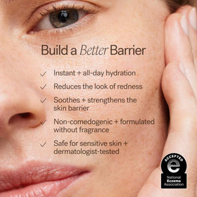ILIA colloidal oatmeal ingredient close-up for soothing relief