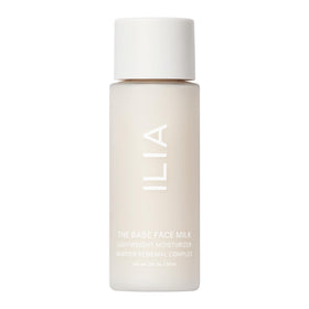 ILIA front packaging showing travel-size bottle and clean design benefits portability