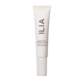 ILIA ceramic massage tip close-up demonstrating precision applicator and cooling effect