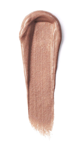 ILIA doe-foot applicator loaded with rose gold tint, precise easy application