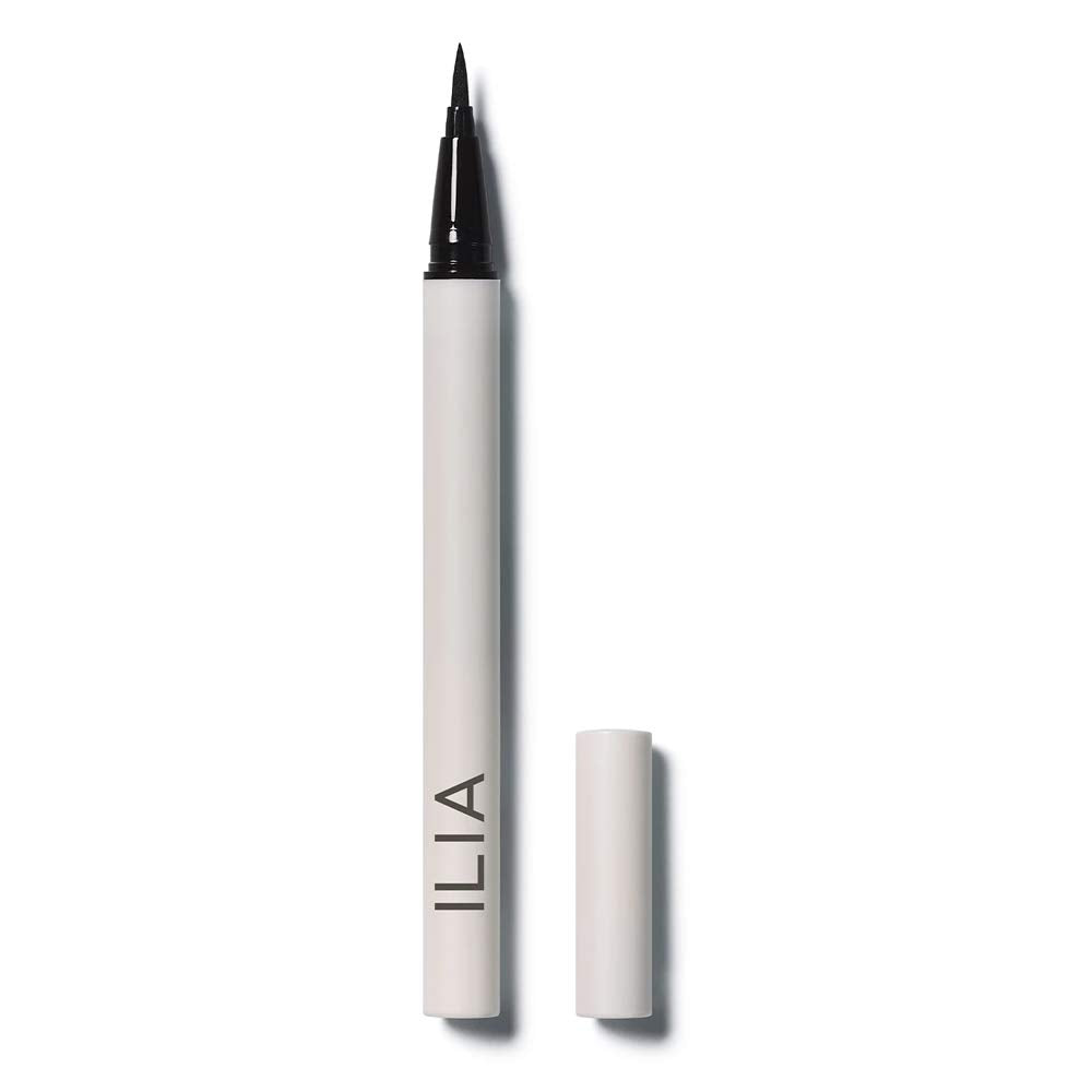 ILIA front packaging shot showing clean liner pen and brand clarity benefit