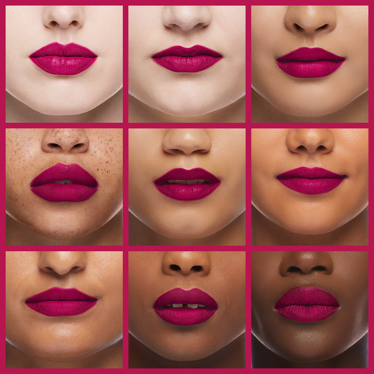 ILIA lipstick in hand while applying showing precise glide and smooth coverage benefit