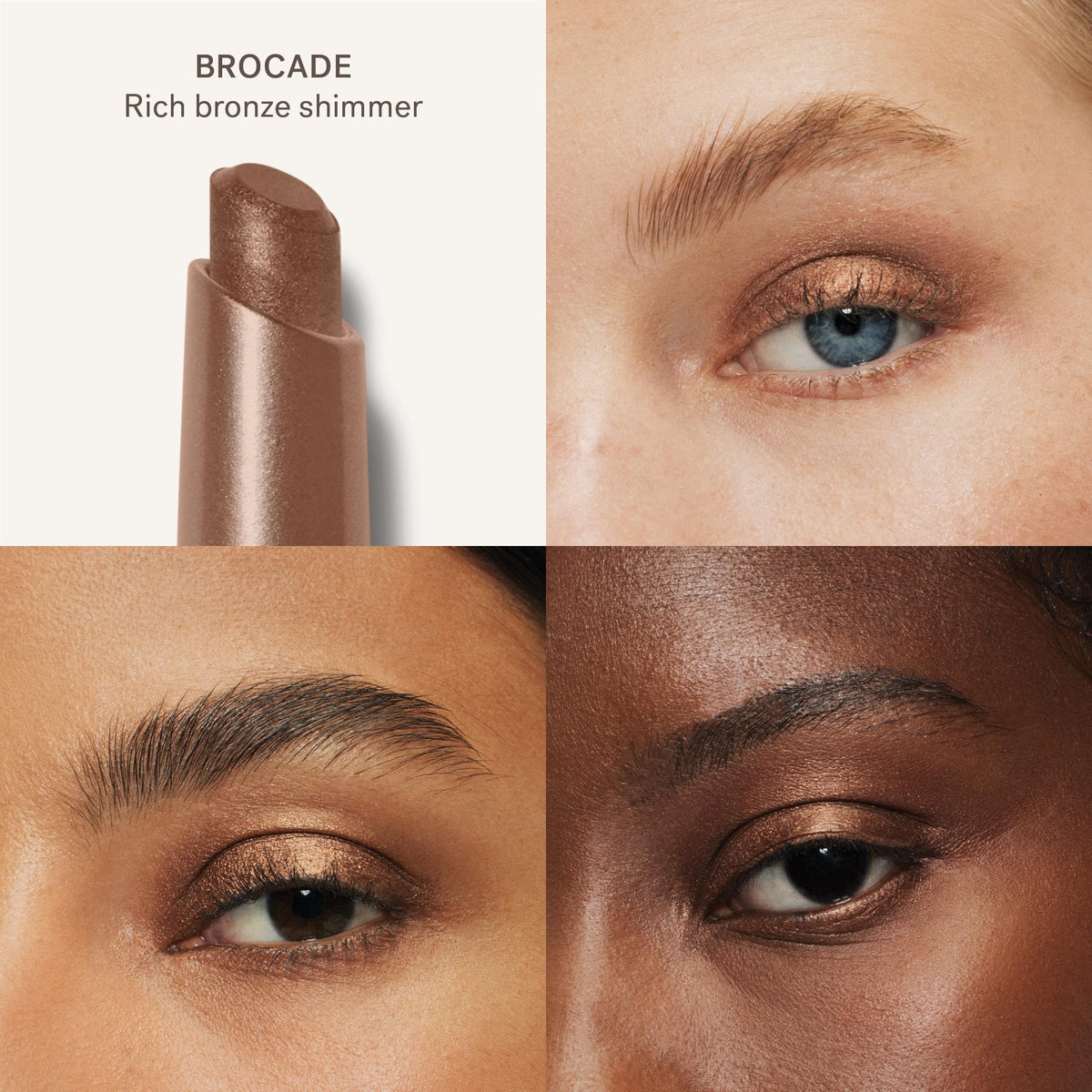 ILIA Eye Stylus Brocade slanted tip close-up illustrating precise liner and wide wash use