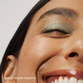 ILIA Eye Stylus creamy texture swiped on arm showing rich, blendable pigment payoff