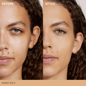 ILIA serum texture on hand demonstrating lightweight blendability benefit