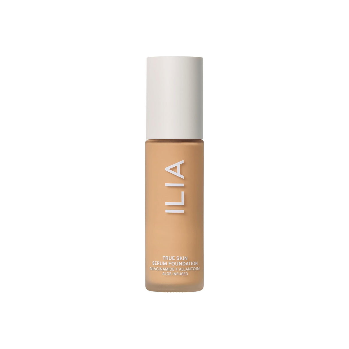ILIA foundation with brush and sponges showing versatile application benefit