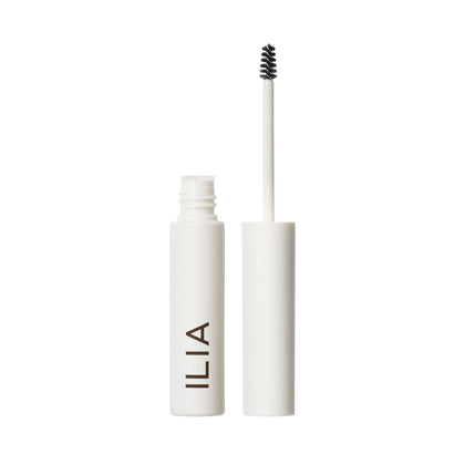 ILIA front packaging showing compact clean-design and product benefit