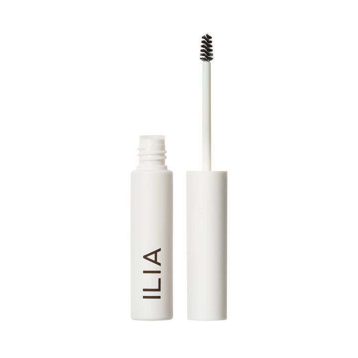 ILIA front packaging showing compact clean-design and product benefit