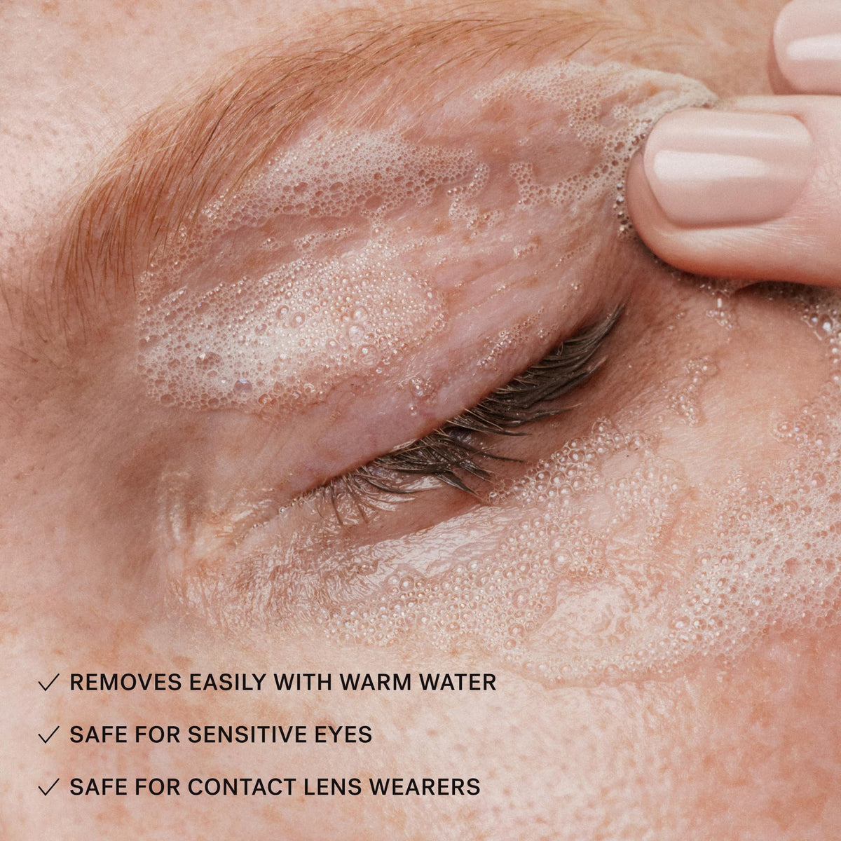 ILIA Limitless Lash packaging in a bathroom lifestyle setting conveying daily routine benefit