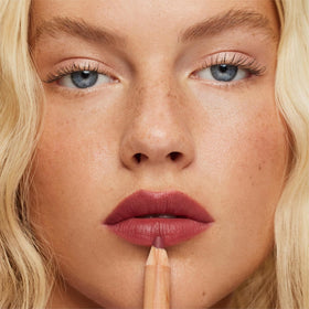 ILIA Lip Sketch Gala close-up texture shot highlighting creamy, hydrating formula