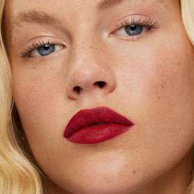 ILIA texture smear revealing soft-matte finish and hydrated look