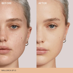 ILIA texture drop showing lightweight serum texture for smooth blending