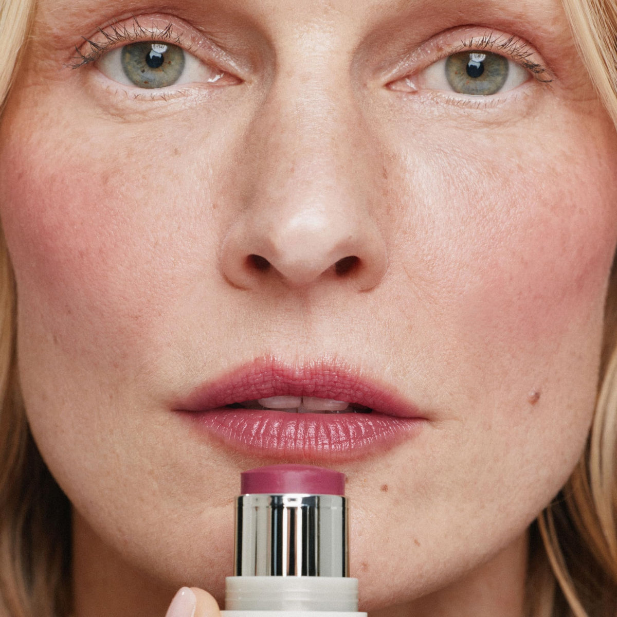 ILIA multi-stick packaging label showing shade name and clean ingredients