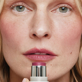 ILIA multi-stick packaging label showing shade name and clean ingredients