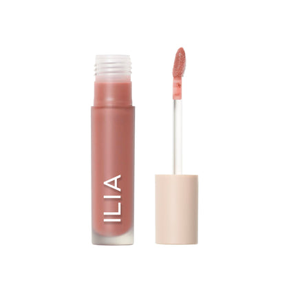 ILIA Overglaze front packaging showing Crystalline shade and glossy finish benefit