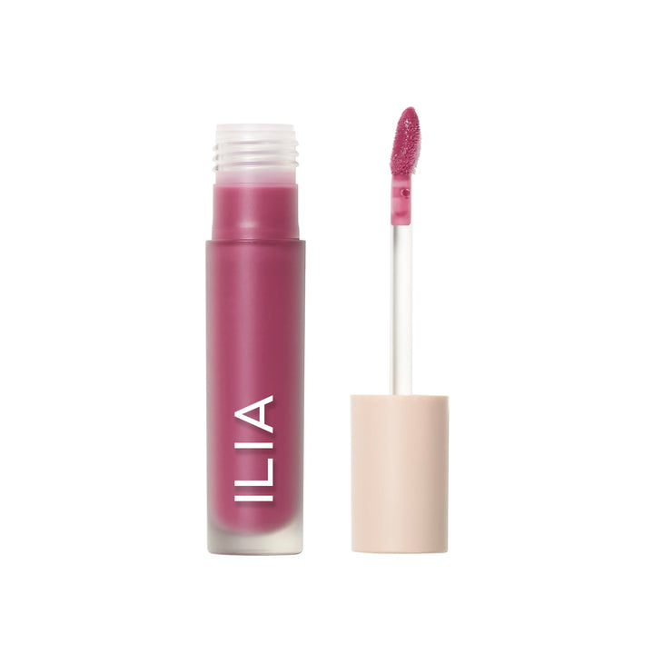 ILIA Overglaze front packaging showing Mosaic shade and glossy finish benefit