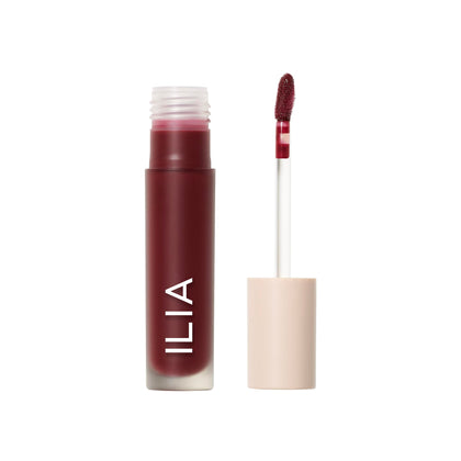 ILIA front packaging showing gloss tube and shade Resin benefit: identifiable product