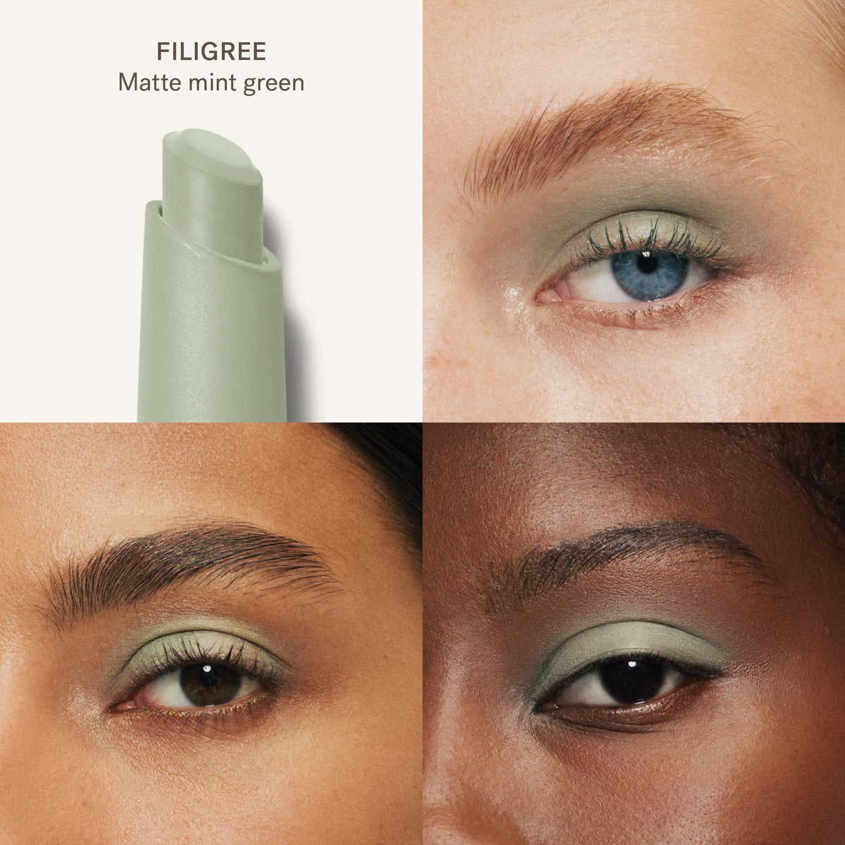 ILIA close-up of slanted tip demonstrating easy blending and precise control