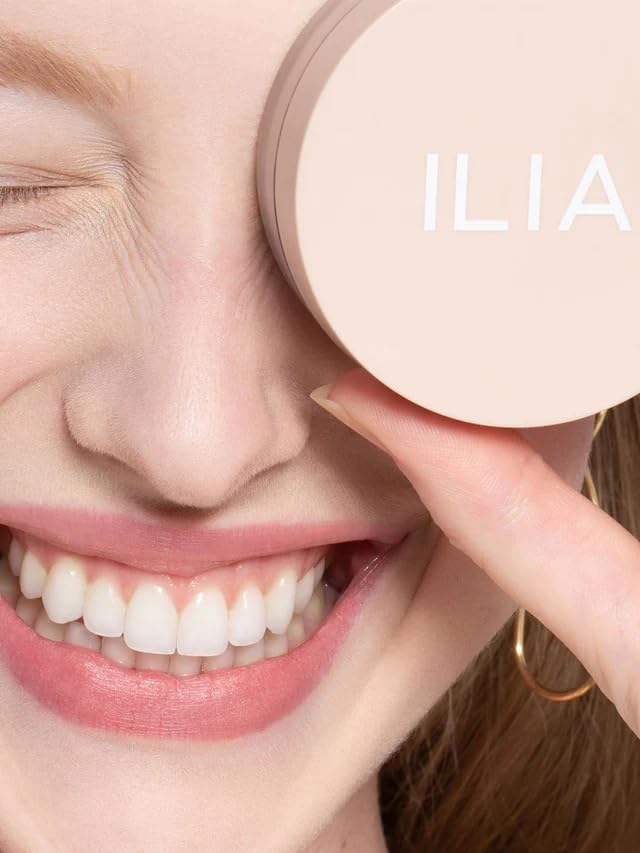 ILIA ingredient label with organic botanicals for gentle conditioning