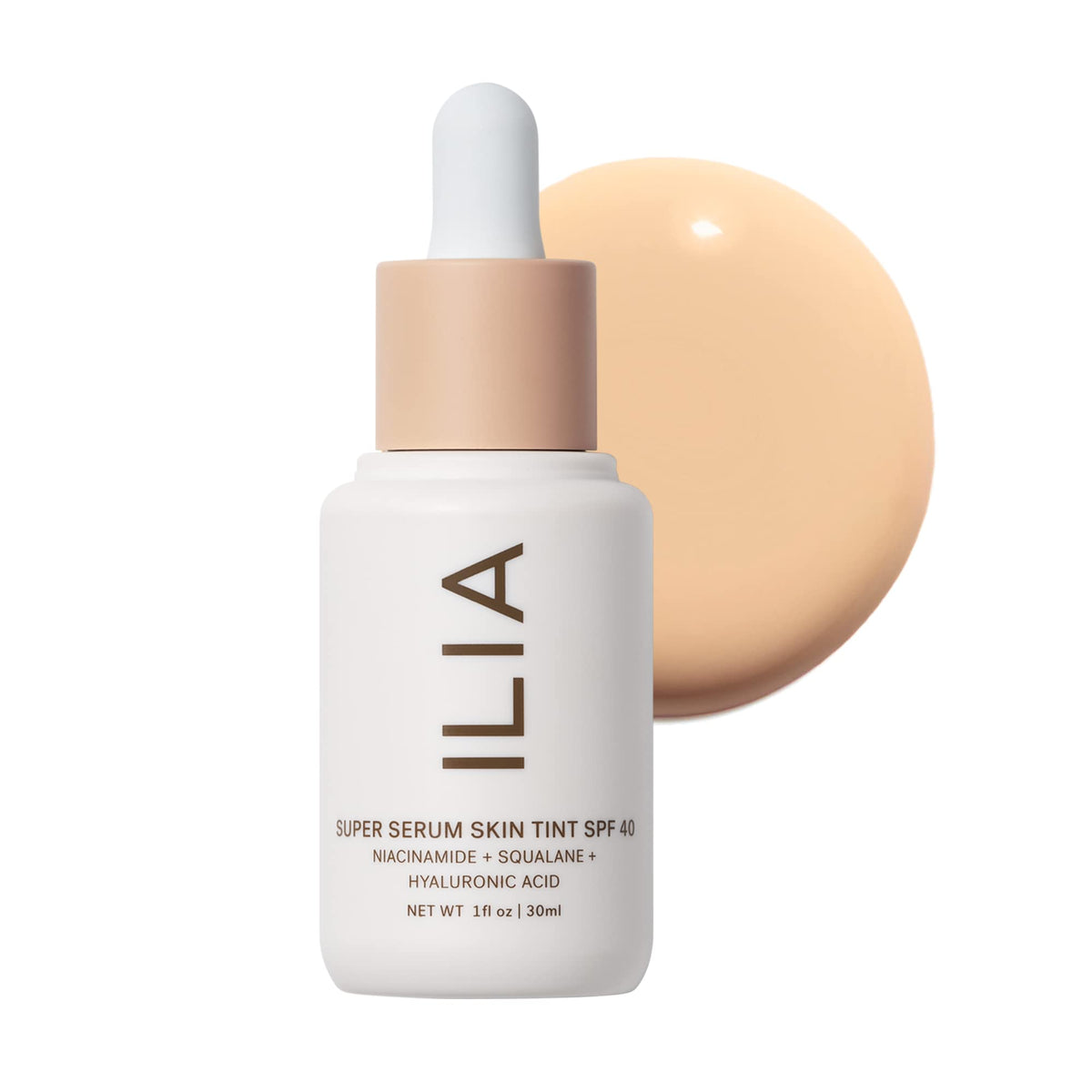 ILIA front packaging showing clean tube and SPF benefit