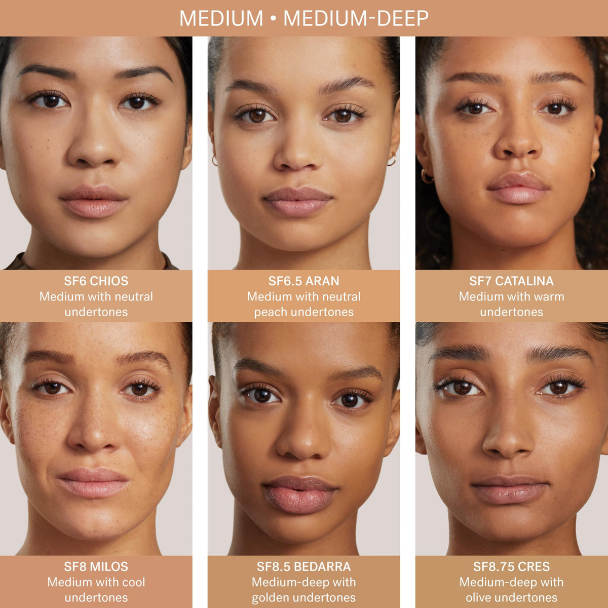 ILIA blended foundation on cheek illustrating seamless coverage and finish