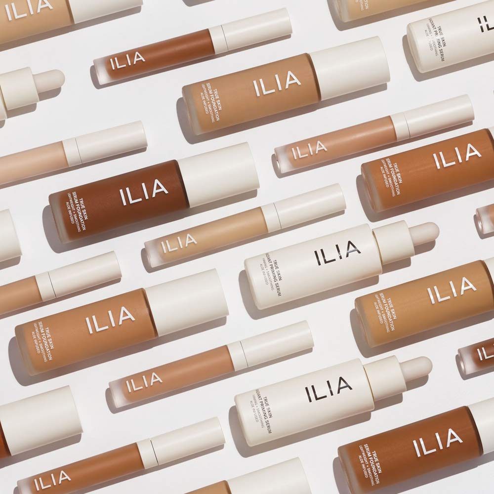 ILIA product on bathroom counter in routine setting for everyday use benefit