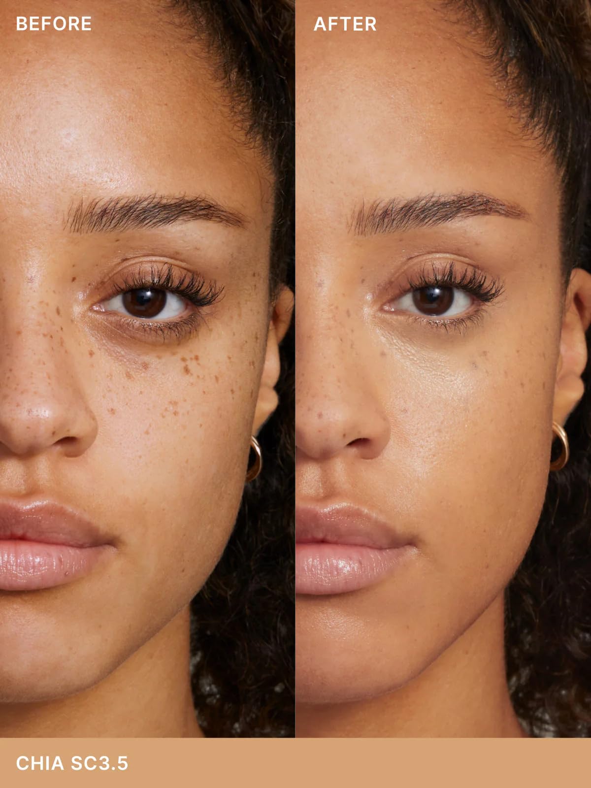 ILIA arm swatch of Chia SC3.5 showing true-to-tone match
