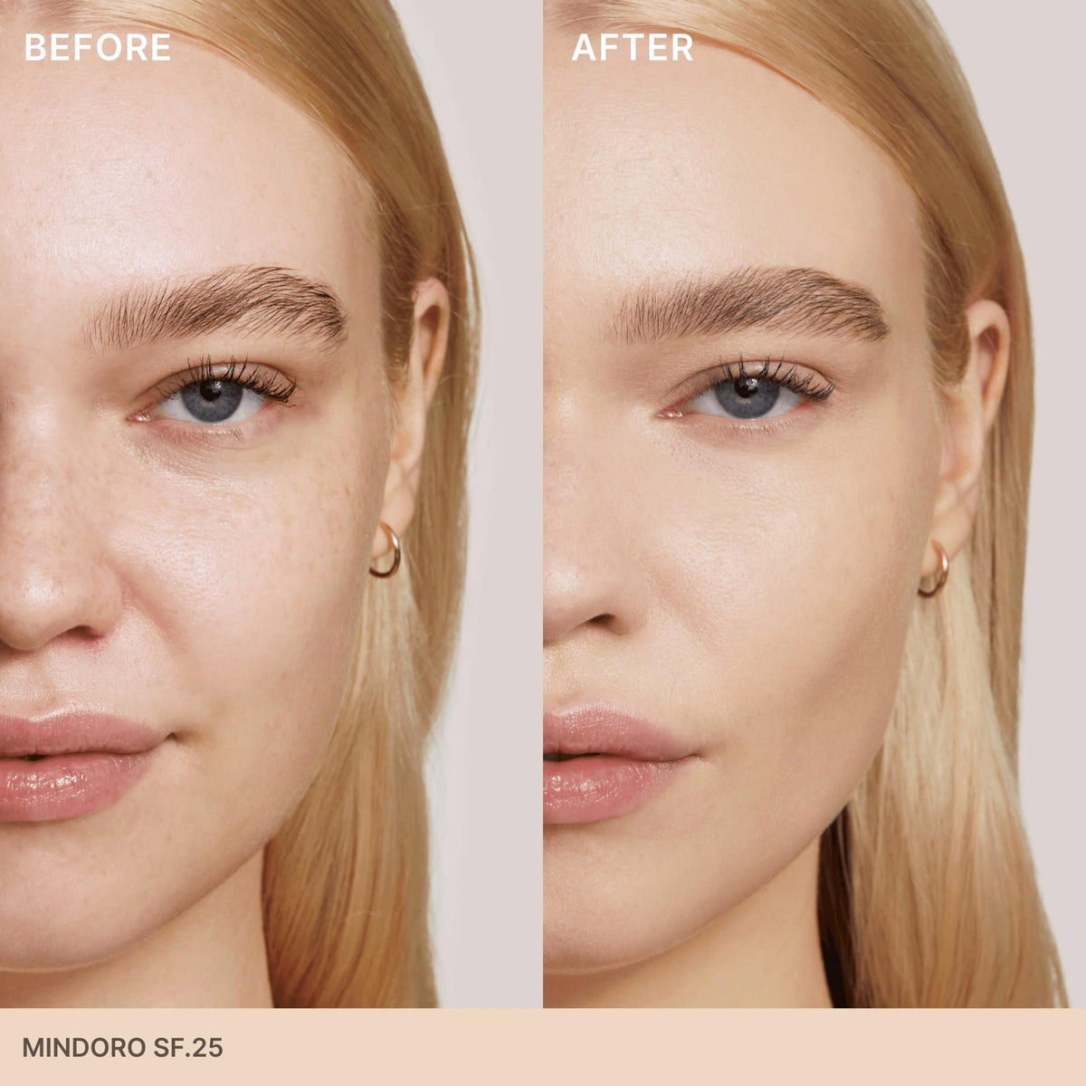 ILIA close-up of foundation texture highlighting lightweight finish