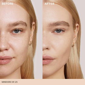 ILIA close-up of foundation texture highlighting lightweight finish