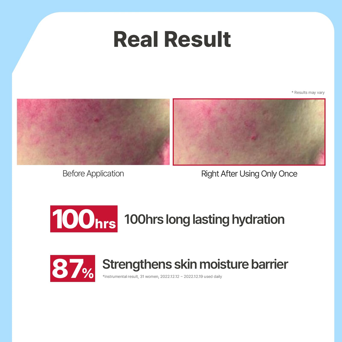 Illiyoon applied on forearm demonstrating fast absorption and softness