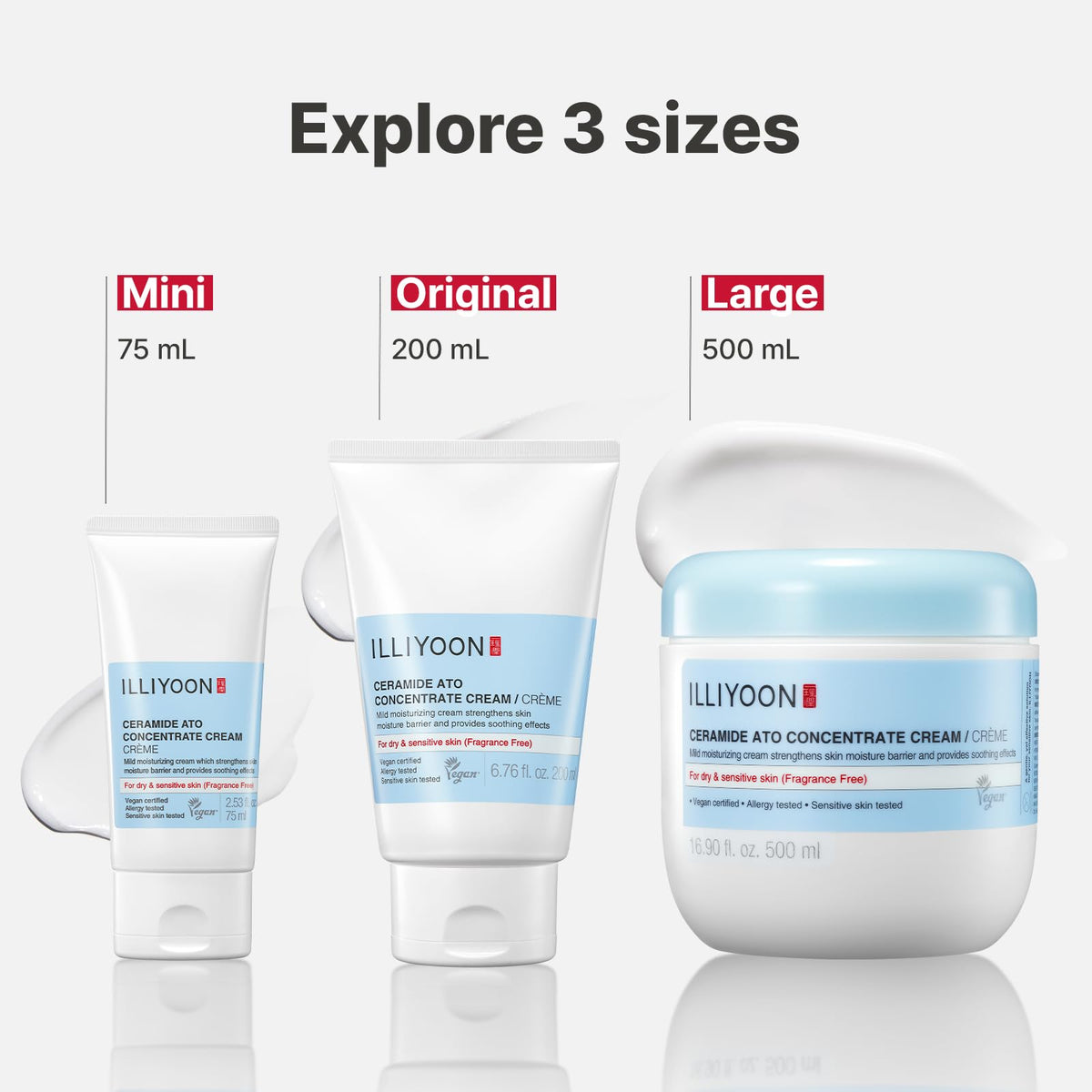 Illiyoon lifestyle bathroom counter scene promoting everyday routine use