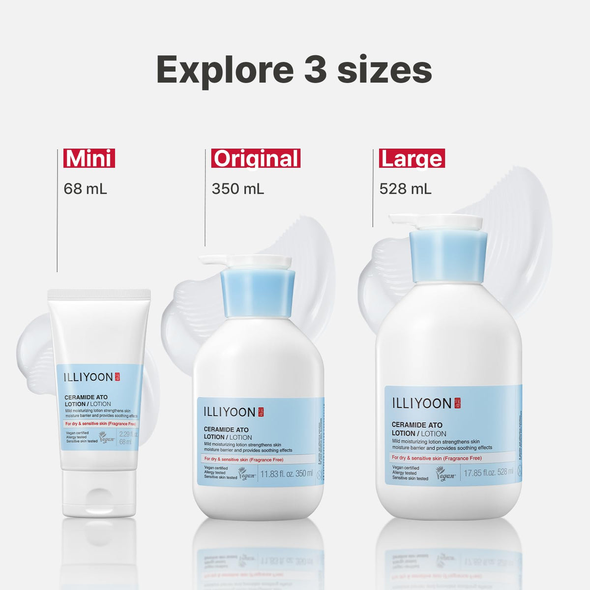 Illiyoon packaging detail focusing on recyclable-friendly design