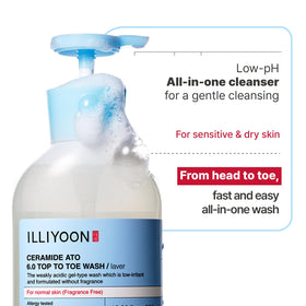 Illiyoon gel texture closeup showing creamy consistency and mild feel