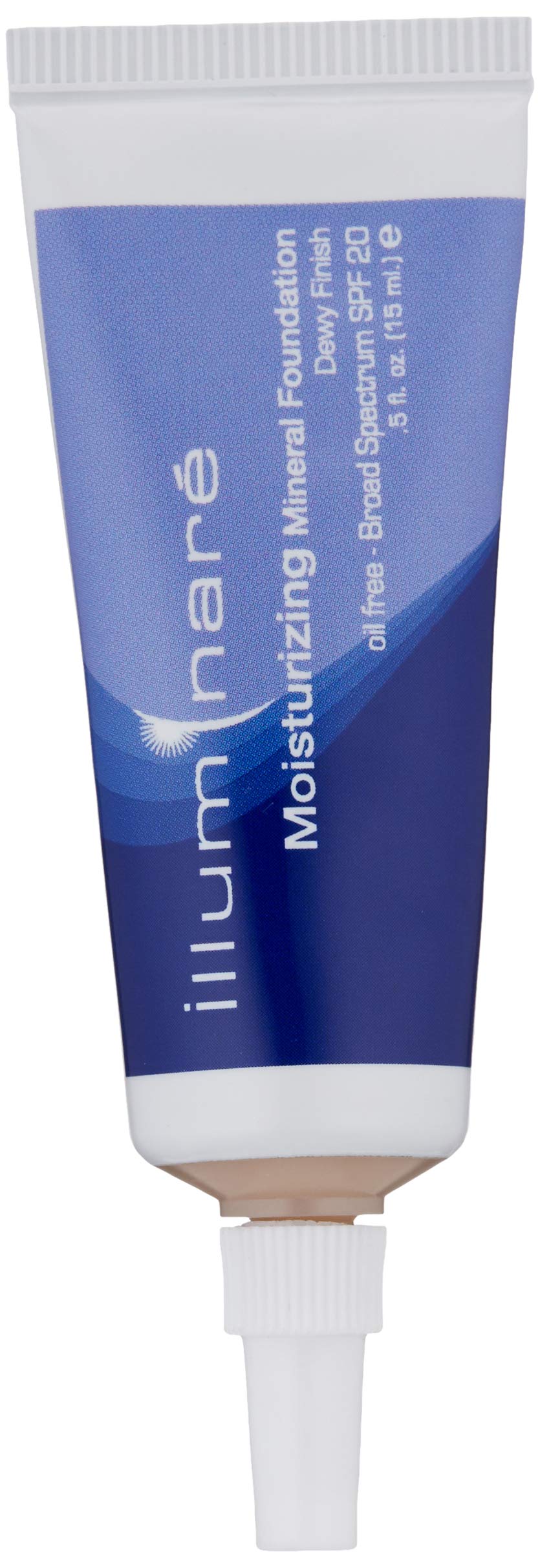 ILLUMINARÉ front tube view showing Florentine Fair shade and compact travel size benefit