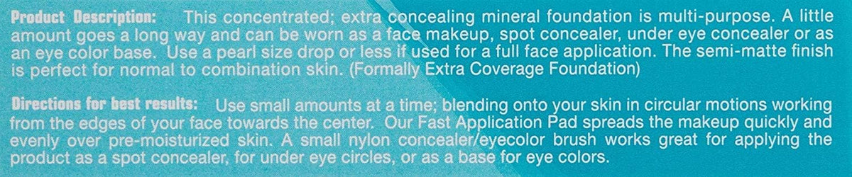 ILLUMINARÉ before and after under-eye conceal demonstrating visible dark-circle coverage