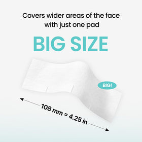 ilso skin wrap cotton pads stacked for precise, hygienic application