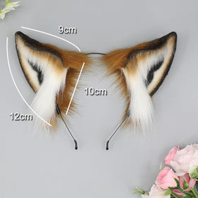 ILUFAM headband worn in cosplay portrait highlighting playful look