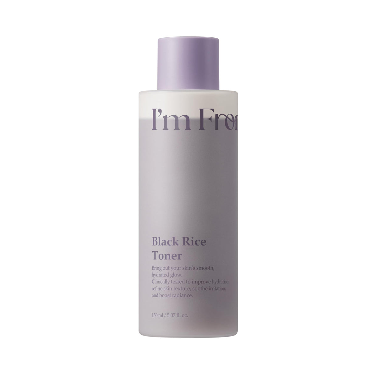 I'm from front label showing product name and size, clear and informative benefit