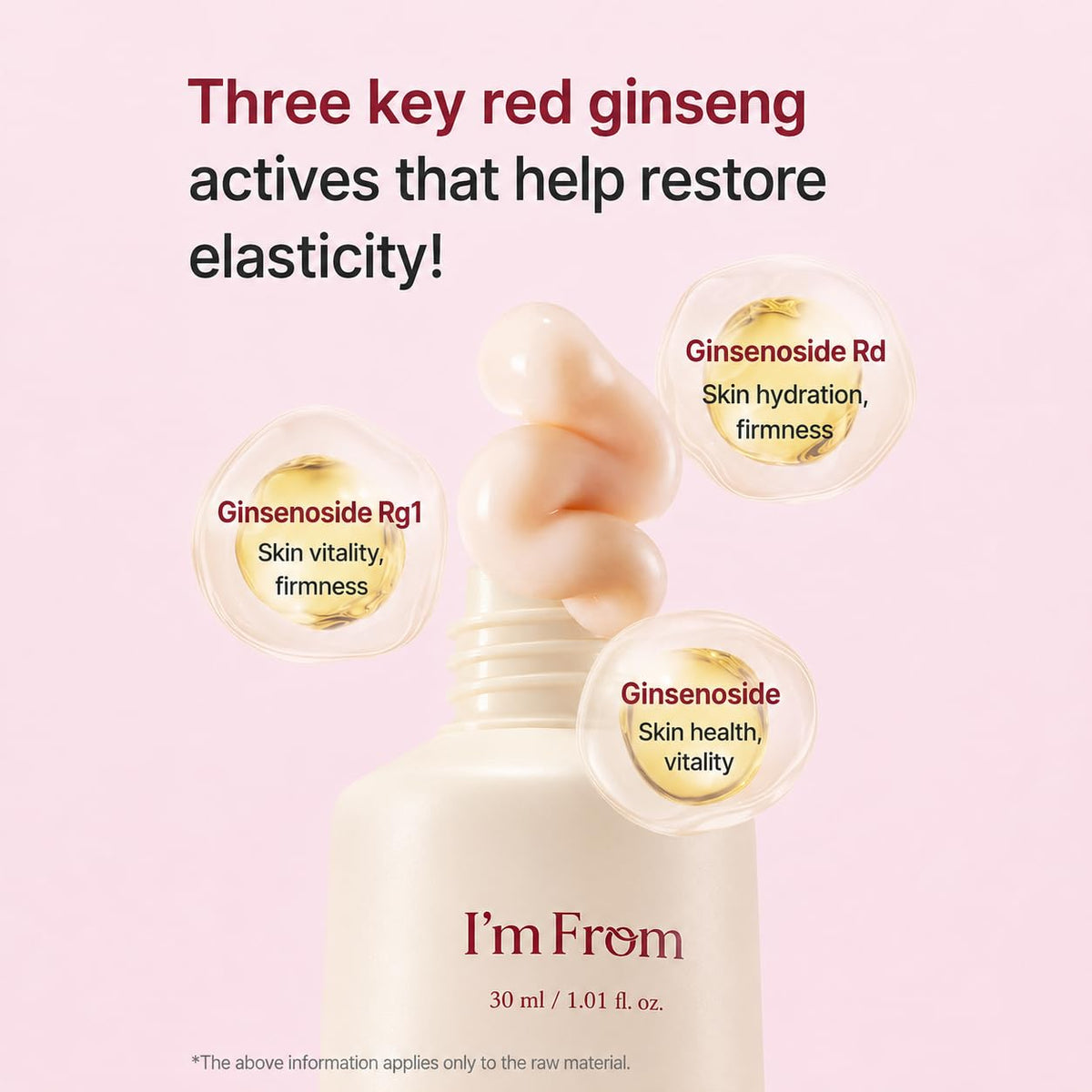 I’m From open jar texture close-up showing smooth cream for quick absorption