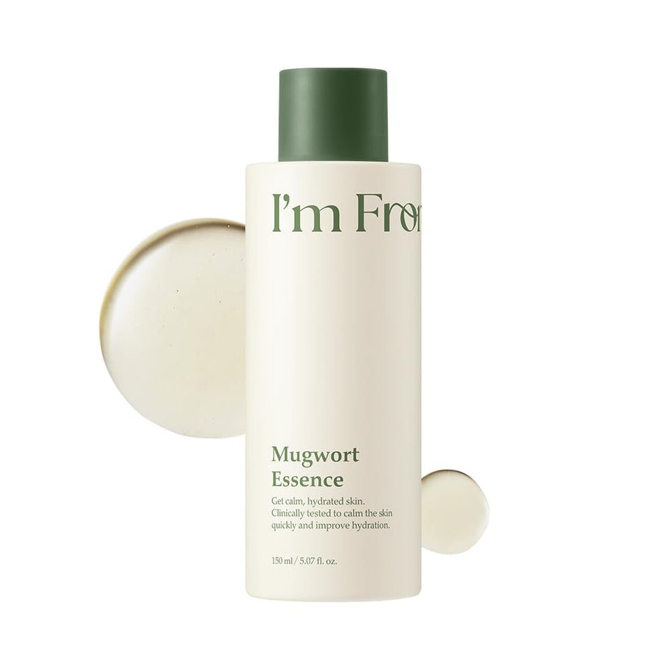 I'm from front bottle shot showing minimalist label and calming design
