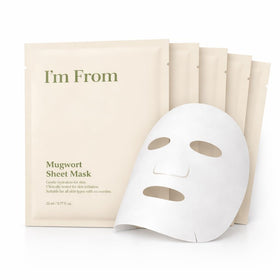 I'm from front packaging showing calming mask benefits
