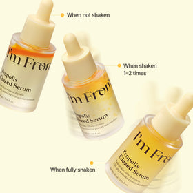 I'm From bottle next to a ruler, communicates 1.01 fl. oz. size and travel-friendly benefit