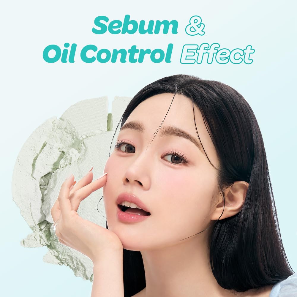 I'M MEME texture swatch on skin illustrating mattifying, sebum-absorbing effect