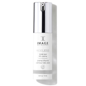 IMAGE Skincare AGELESS eye crème front packaging showing compact jar for precise use