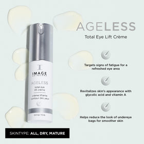 IMAGE Skincare AGELESS open jar texture demonstrating smooth cream for gentle application