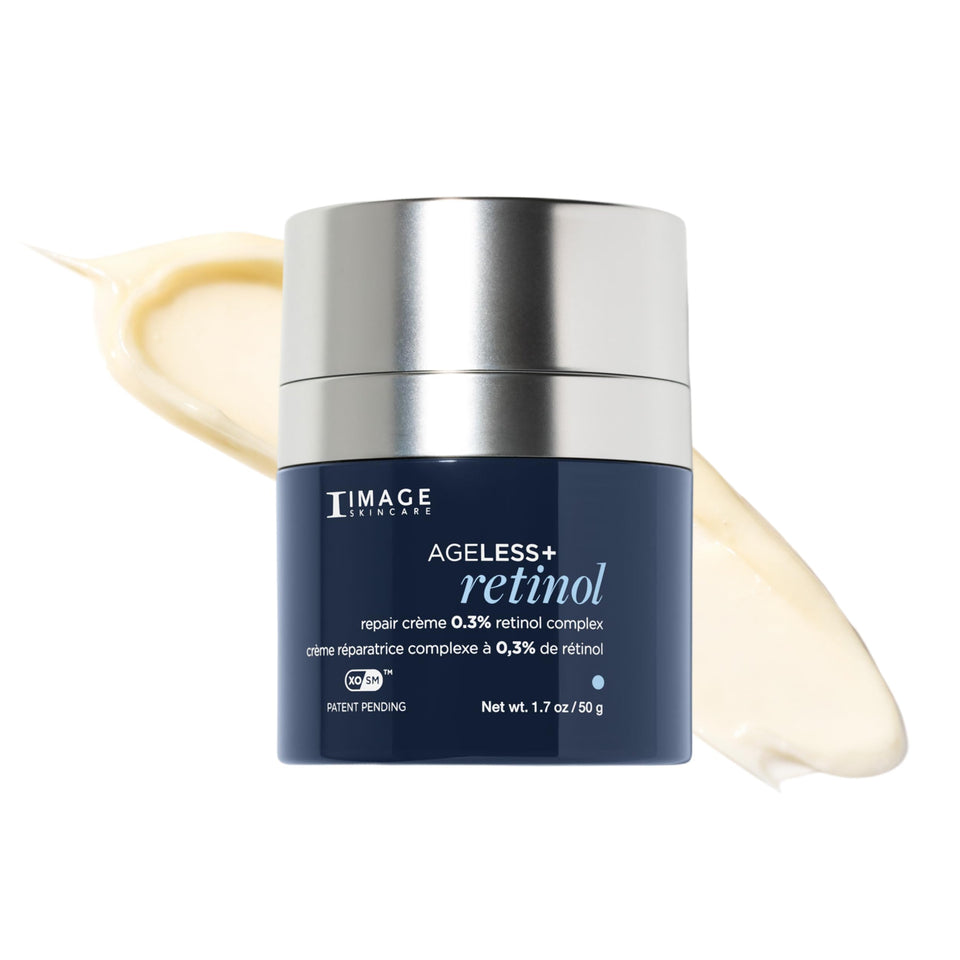 IMAGE Skincare front jar view showing product label and elegant packaging benefit clarity